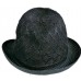 NWT Collection XIIX Hat Fedora Black Adjustable Packable Glitter Brim MSRP $28 888472896570 eb-92716642